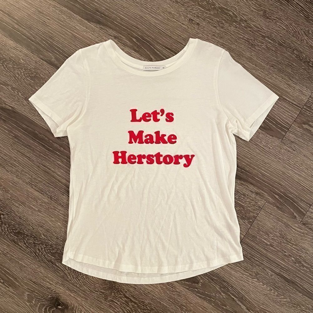 South Parade let’s make herstory t shirt
